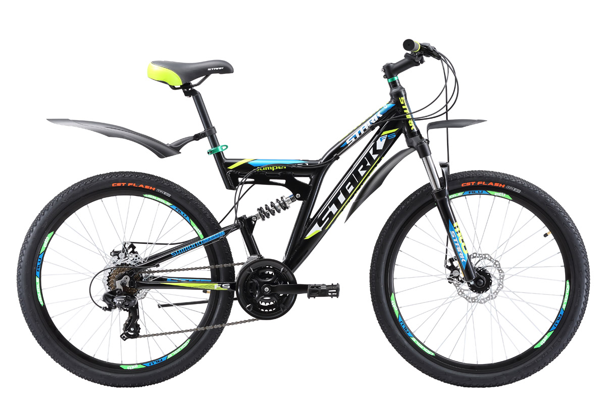 Двухподвесный велосипед STARK Jumper 26.1 FS D (2017)