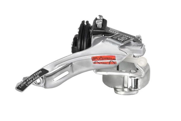 Переключатель передний SHIMANO FD-C050 31,8(34,9),42T,унив.тяга,серебристый AFDC050M6