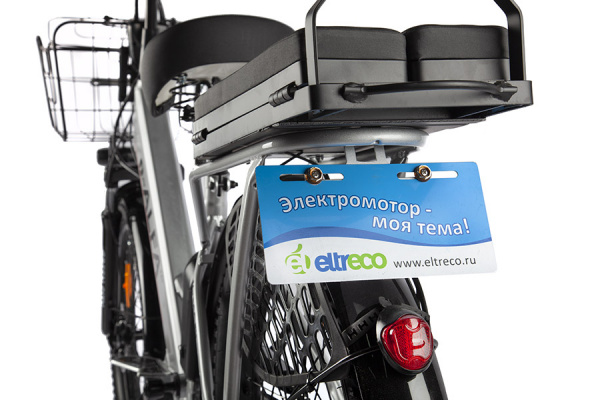 Велогибрид eltreco green city e-alfa fat