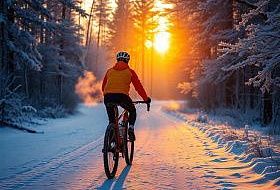Психология велосипедиста: как оставаться мотивированным зимой